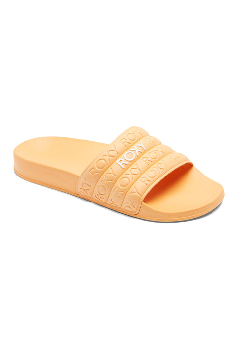 Roxy Slippy Water Friendly Sandals - Orange / White