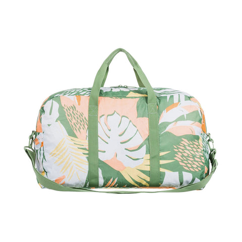 Roxy So Are You 26L Recycled Packable Duffel Bag - Turf Green Undertone