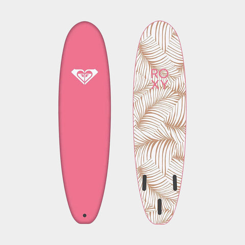 Roxy Soft Break 7'0 Surfboard - Tropical Pink