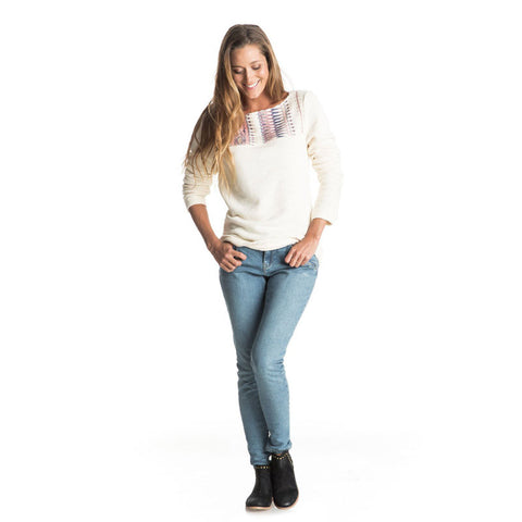 Roxy Soul Feeling Pullover Sweatshirt - Pristine