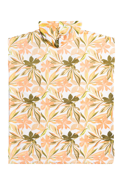 Roxy Stay Magical Printed Hooded Changing Towel - Bright White Subtly Salty
