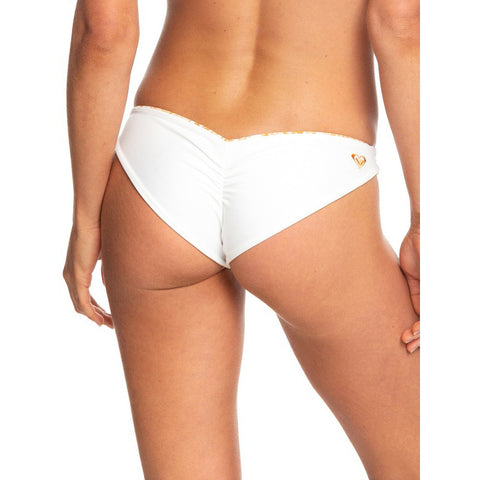 Roxy Strappy Love Reversible Mini Bikini Bottoms - Inca Gold Desert Tile