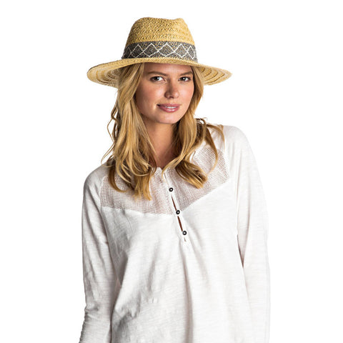 Roxy Cowgirl Straw Hat - Natural