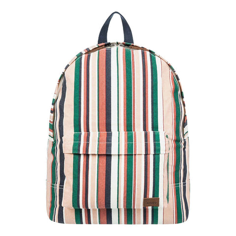 Roxy Sugar Baby Canvas 16L Backpack - Mood Indigo Soul Stripes