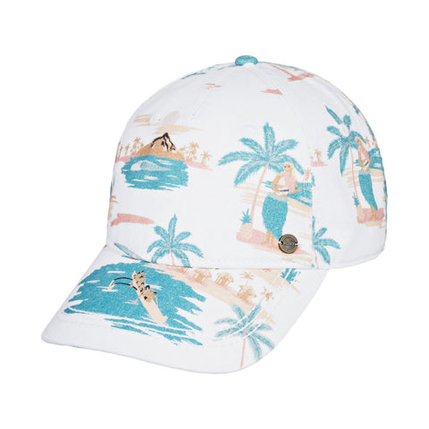 Roxy Sun Is Shining Baseball Hat - Snow White Honolulu
