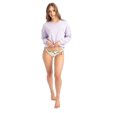 Roxy Surfing By Moonlight A Super Soft Sweatshirt - Orchid Petal