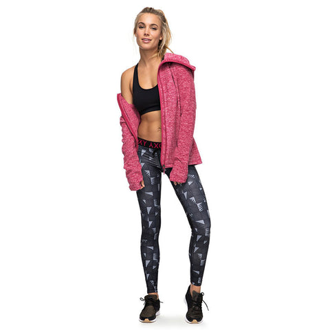 Roxy Suuvra Florida Zip Hoodie - Red Bud