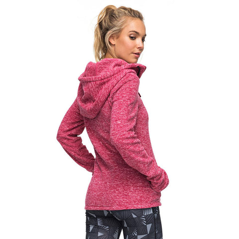 Roxy Suuvra Florida Zip Hoodie - Red Bud