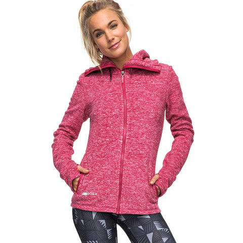 Roxy Suuvra Florida Zip Hoodie - Red Bud