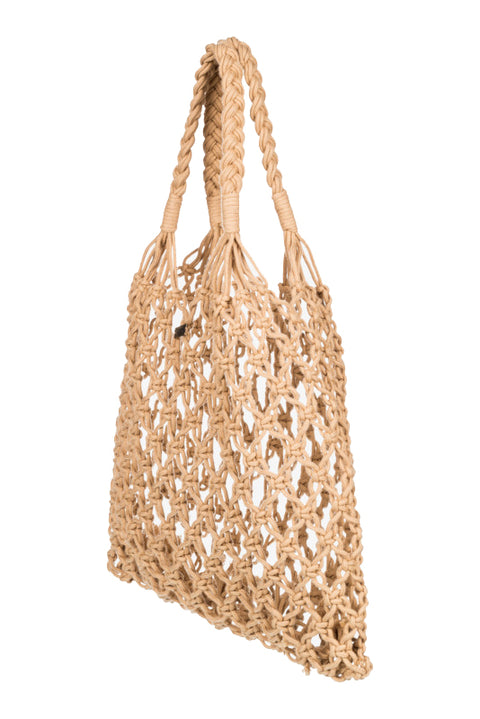 Roxy Sweet Nature Beach Bag - Natural - Side