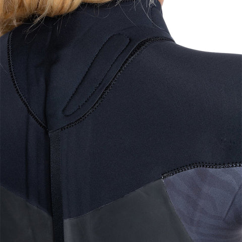 Roxy Womens Syncro 3/2 Back Zip Wetsuit - Jet / Black