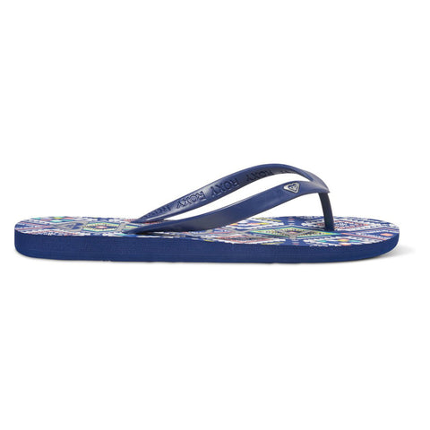 Roxy Tahiti Flip Flops - Dark Blue
