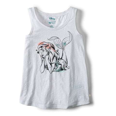 Roxy Girls There Is Life Tank Top - Bright White
