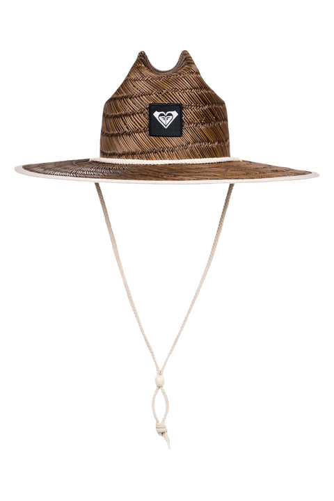 Roxy Tomboy Sun Hat - Beige - Front