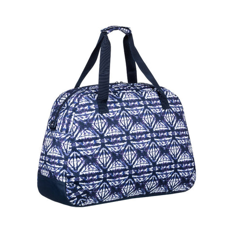Roxy Too Far Travel Duffel Bag - Dress Blues Geometric Feeling