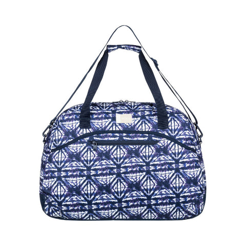 Roxy Too Far Travel Duffel Bag - Dress Blues Geometric Feeling