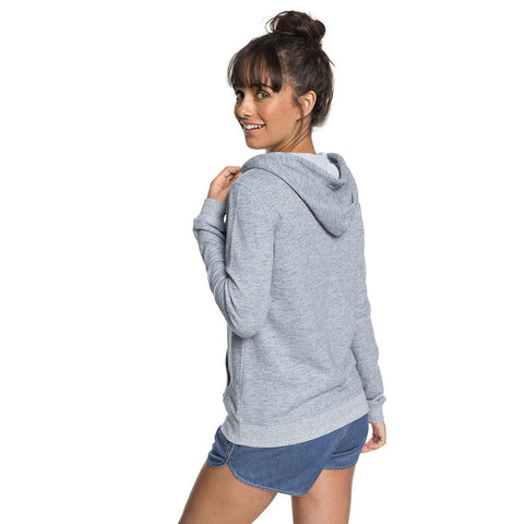 Roxy Trippin Zip Up Hoodie - Blues Heather