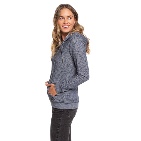 Roxy Trippin Zip Hoodie - Mood Indigo