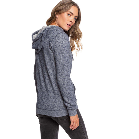 Roxy Trippin Zip Hoodie - Mood Indigo