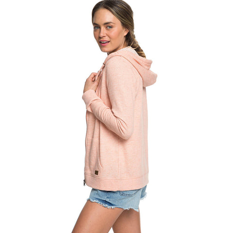 Roxy Trippin Zip Hoodie - Carnelian