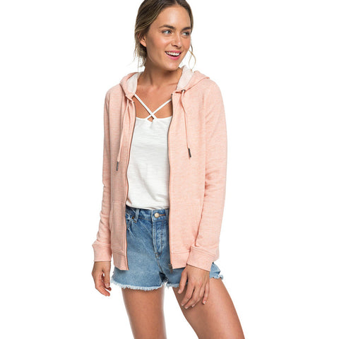 Roxy Trippin Zip Hoodie - Carnelian