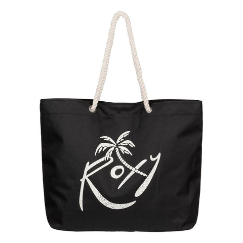Roxy Tropical Vibe Beach Tote - Anthracite