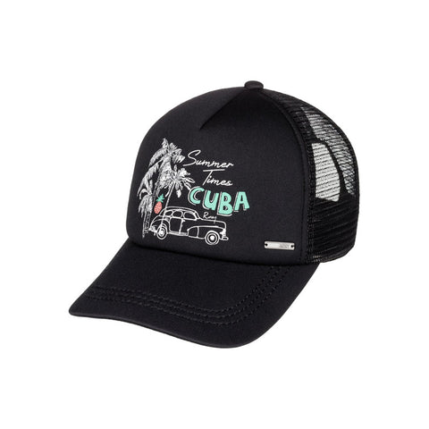 Roxy Truckin Trucker Hat - Anthracite