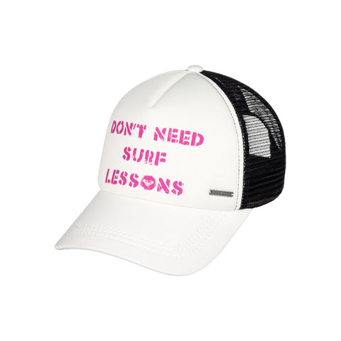 Roxy Truckin Trucker Hat - Fuchsia Red