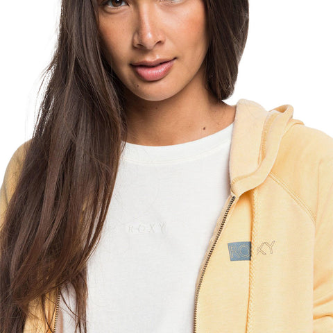 Roxy Wait For Waves A Zip Hoodie - Sahara Sun