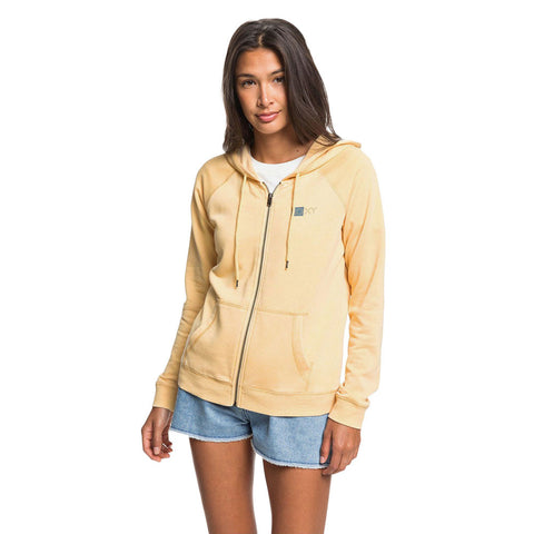 Roxy Wait For Waves A Zip Hoodie - Sahara Sun