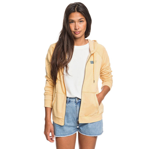 Roxy Wait For Waves A Zip Hoodie - Sahara Sun