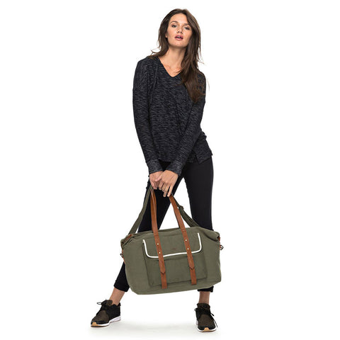 Roxy Wanted and Wild L/S Hooded Top - Anthracite