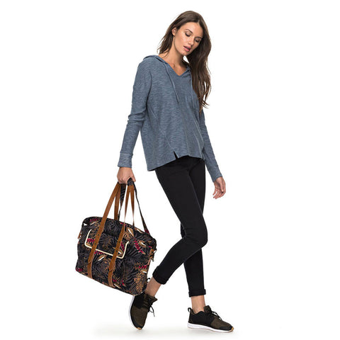 Roxy Wanted and Wild L/S Hooded Top - China Blue