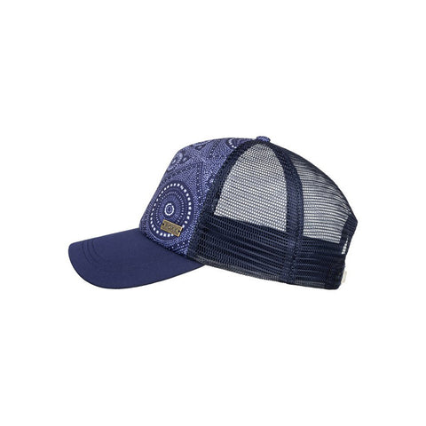 Roxy Water Come Down Hat - Med Blue Shibori Nights