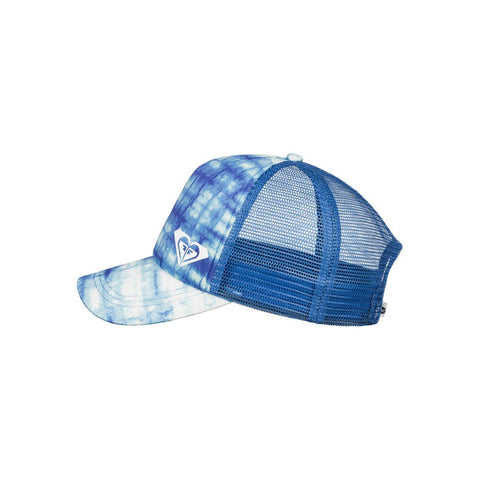 Roxy Water Come Down Trucker Hat - Marshmallow Antares Tie Dye