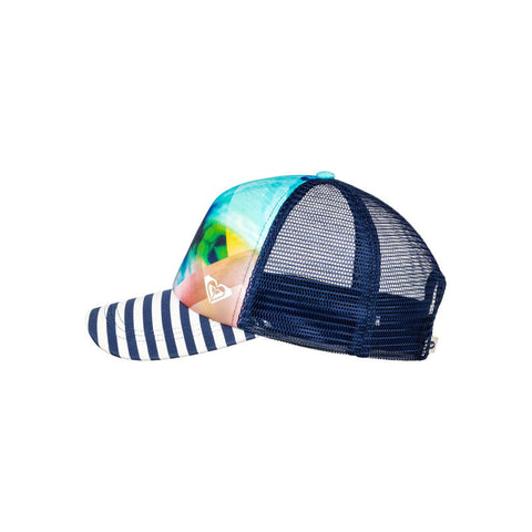 Roxy Water Come Down Trucker Hat - Marshmallow Pop Surf Water World