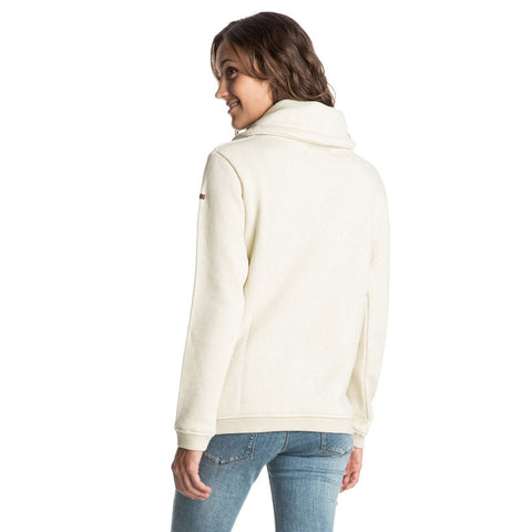 Roxy Waves Feeling Pullover Hoodie - Metro Heather