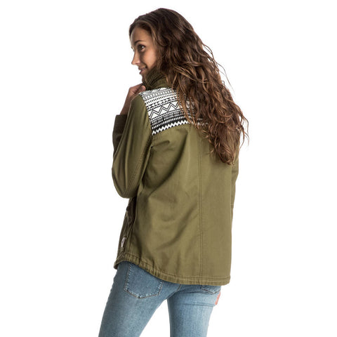 Roxy Winter Cloud Jacket - Military Olive