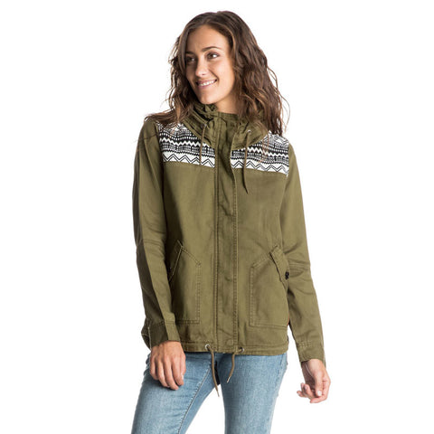Roxy Winter Cloud Jacket - Military Olive