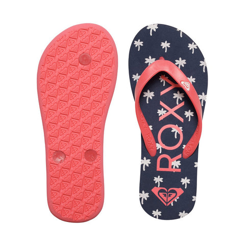Roxy Girls Tahiti Flip Flop - Blue Mist