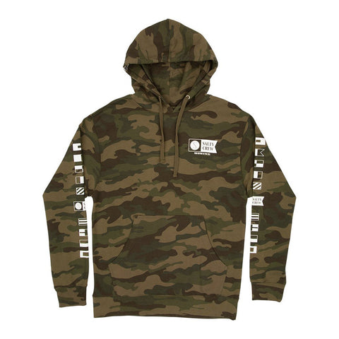 Salty Crew Alpha Hooded Fleece - Camo