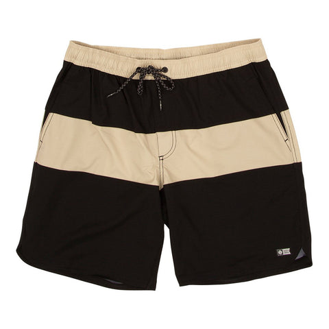 Salty Crew Beacons Elastic Boardshort - Vintage Black