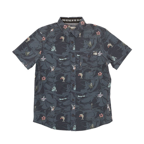 Salty Crew Bonzarelly S/S Woven Shirt - Navy
