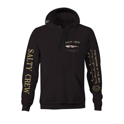 Salty Crew Bruce Hooded Fleece - Black