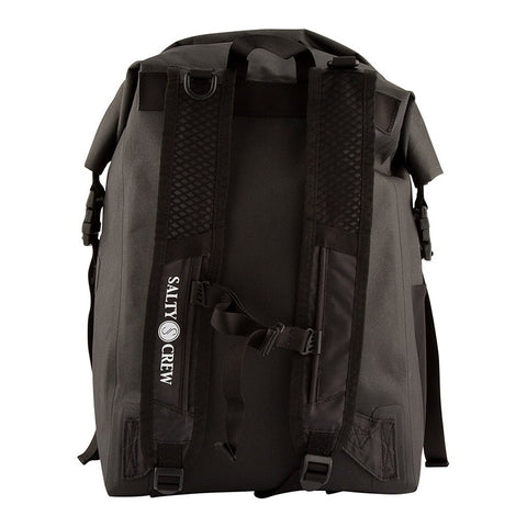Salty Crew Covert Roll Top Bag - Black