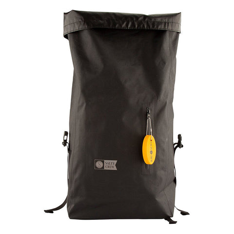 Salty Crew Covert Roll Top Bag - Black
