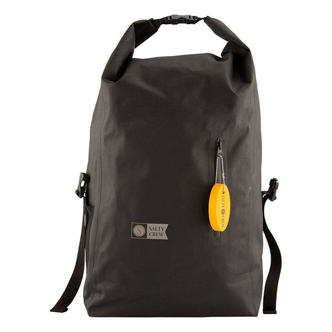 Salty Crew Covert Roll Top Bag - Black
