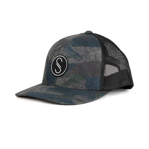 Salty Crew Decoy Retro Trucker Hat - Camo