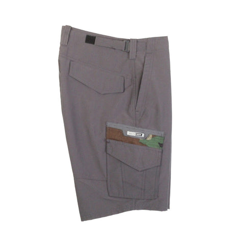 Salty Crew Fisherman Short - Charcoal