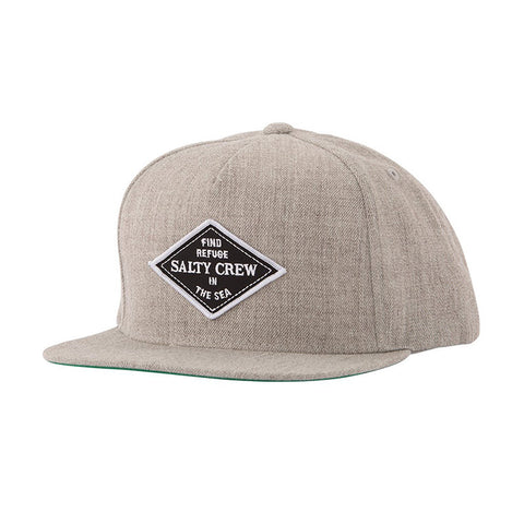 Salty Crew Four Corners 5 Panel Hat - Oatmeal